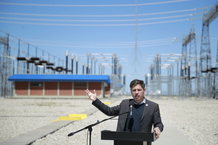 Kicillof inauguró la nueva Estación Transformadora Vivoratá Provincia